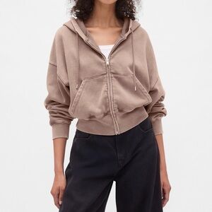 NWT GAP VintageSoft Zip Hoodie - M